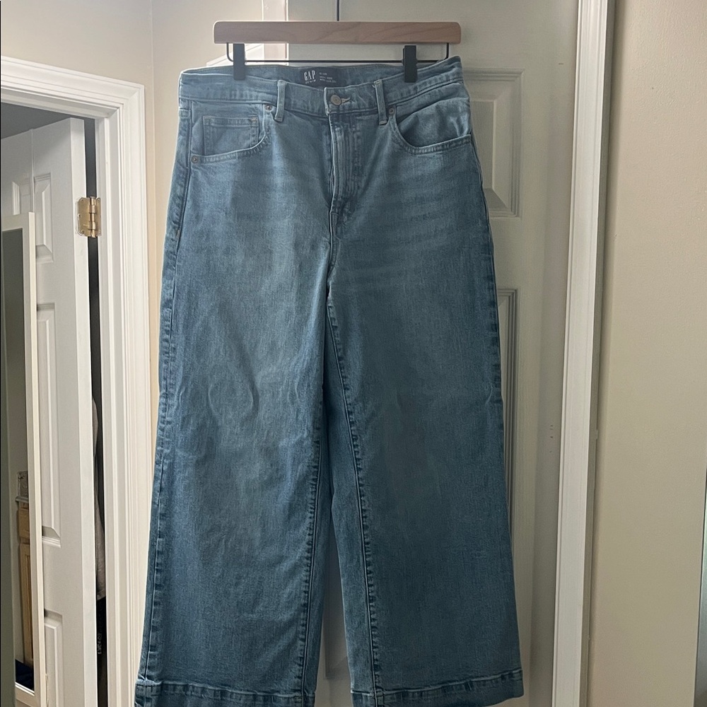 GAP Denim Blue Wide Leg Women's Jeans